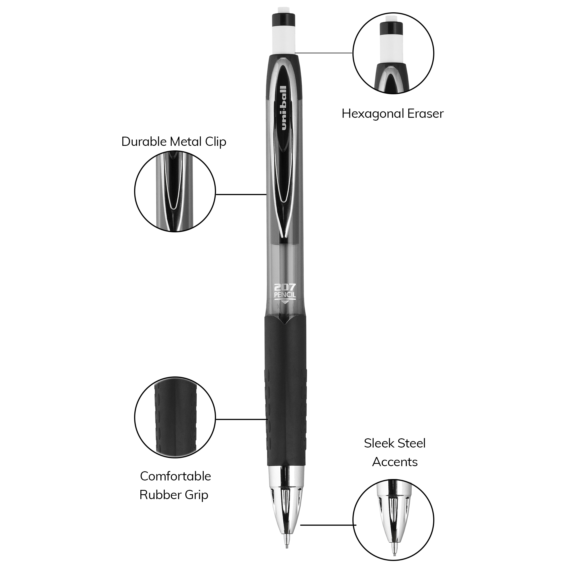 uniball™ 207 Mechanical Pencil, Mechanical Pencil