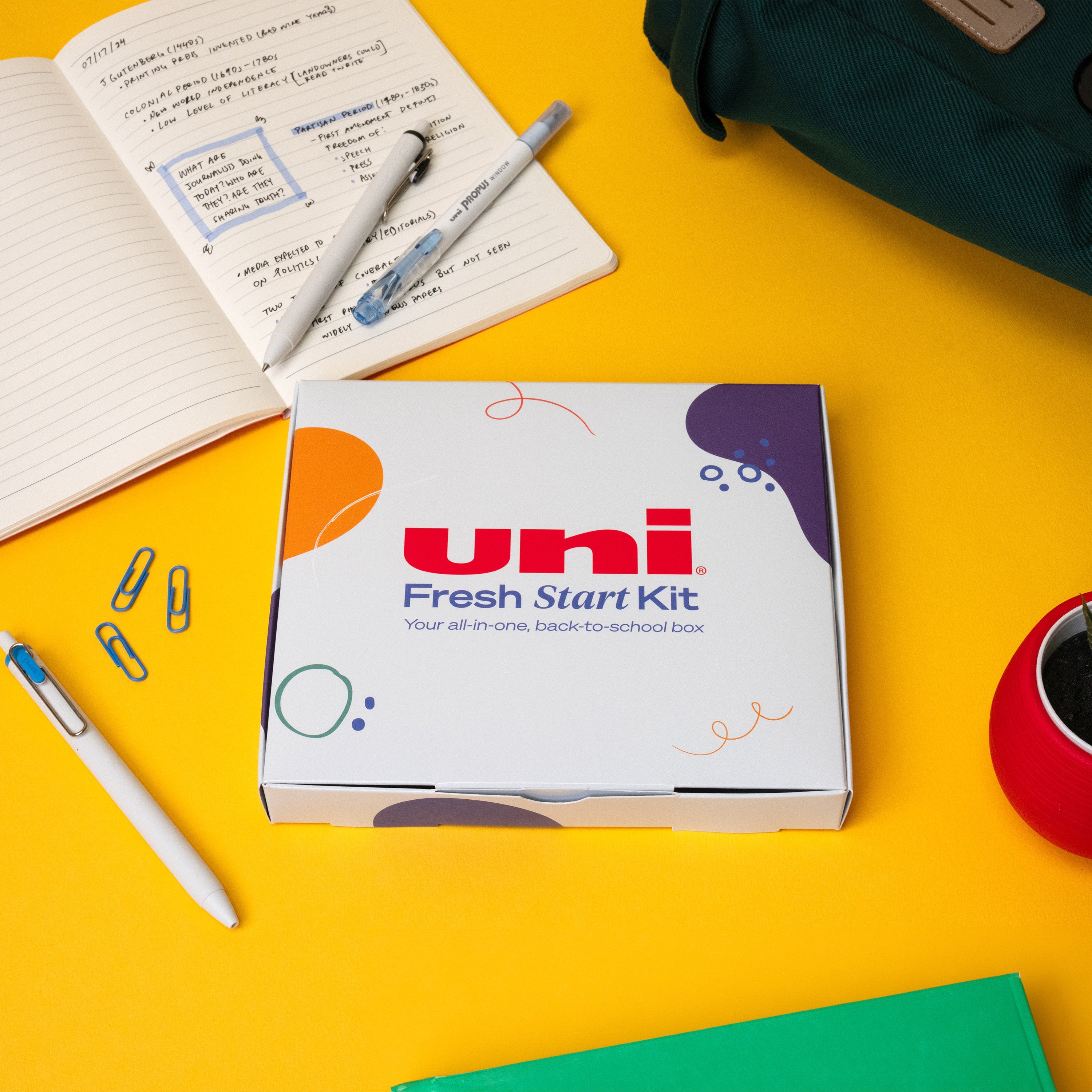 uniball® Fresh Start Set a Premium Writing Gift Set