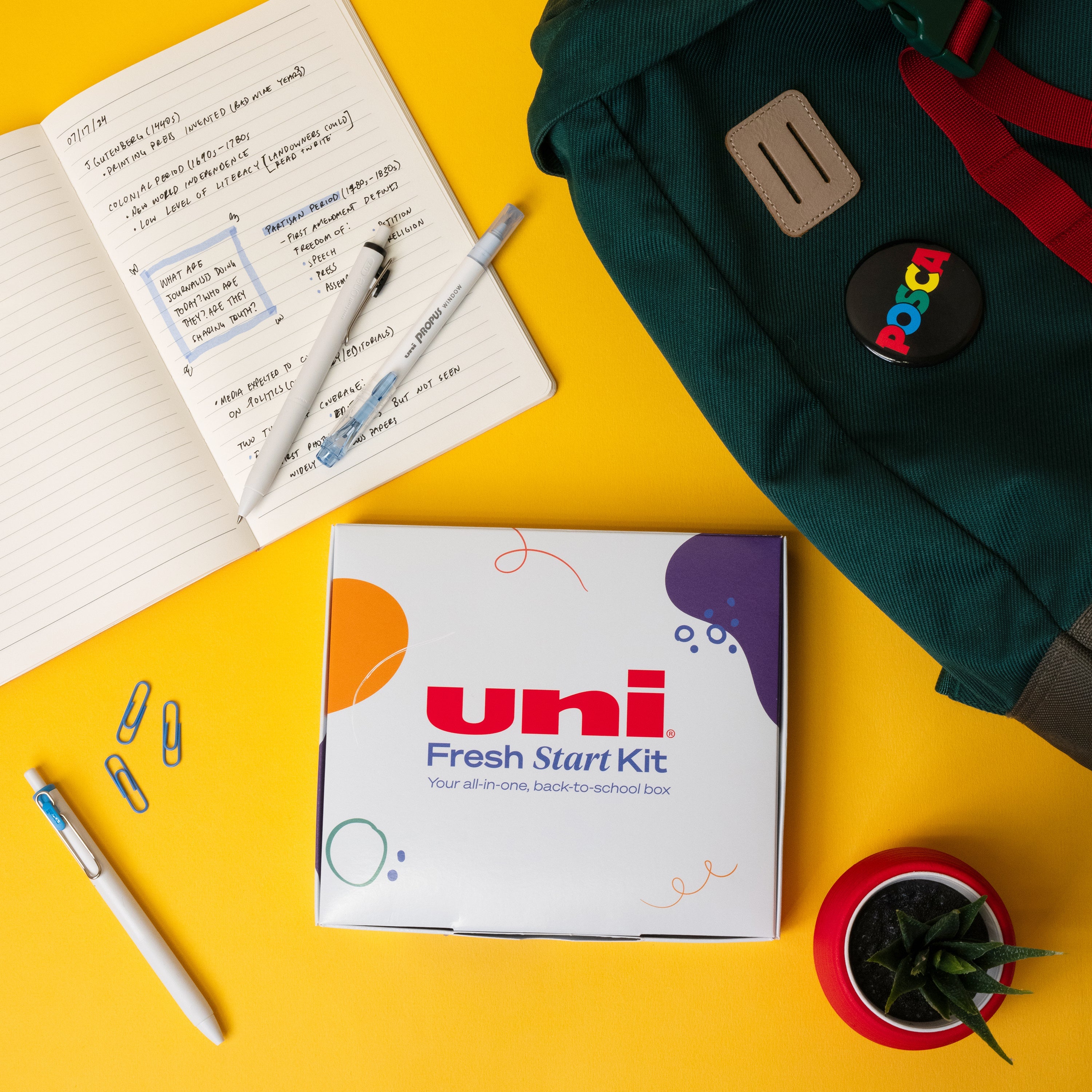 uniball® Fresh Start Set a Premium Writing Gift Set